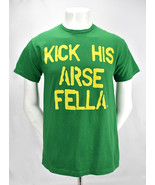 Sheamus Kick His Arse Fella T Shirt WWE/WWF green celtic warrior Medium - $278.95 MXN