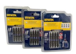 Irwin 1903521  5 pc  Impact Double Ended Power Bits Pack of 3 - £17.48 GBP