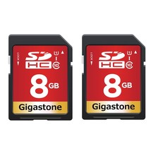 8Gb 2-Pack Sd Card Uhs-I U1 Class 10 Sdhc Memory Card Full Hd Video Cano... - £18.86 GBP