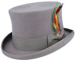 100% Wool Classic Dress Top Hat for Men &amp; Women – Vintage Victorian Stea... - $42.85+