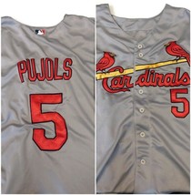 Vintage Majestic St. Louis Cardinals Jersey Mens Size 50 Albert Pujols #... - $42.25