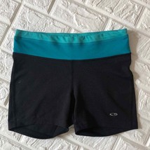 Champion teal black athletic workout shorts - £9.91 GBP