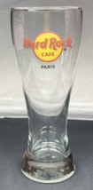 Hard Rock Cafe Pilsner Glass 8.25&quot; Tall 20oz Paris - £9.08 GBP