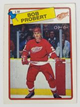 1988 - 1989 Bob Probert O-PEE-CHEE Rookie Card Opc # 181 Nhl Hockey Card Vintage - £19.65 GBP