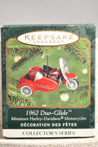 Hallmark - 1962 Duo-Glide Miniature Motorcycle -  Harley Davidson - Orna... - £12.14 GBP