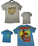 Lot of 2 - Johnny Cash Graphic t-shirts size M &quot;Ghost Riders in the Sky&quot;... - $44.60