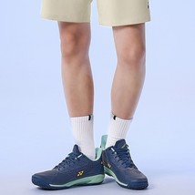 Yonex 25F/W Men&#39;s Tennis Sports Socks Long-Length Socks White 1pc NWT 25... - $24.65