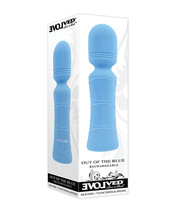 Evolved Out of The Blue Vibrating Mini Wand - Blue - £41.25 GBP