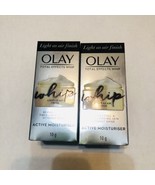 2X OlayTotal Effects Luminous Whip Active Moisturizer Light as Air SPF25... - $21.49