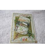 Vintage 1891 Woolson Spice Christmas Greeting Trade Card Toledo Ohio - $19.79