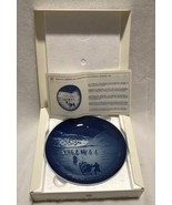 Bing &amp; Grondahl Royal Copenhagen 1973 Christmas Plate “Christmas In Gree... - $127.39