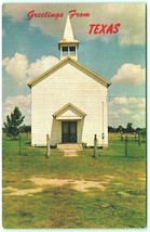 Oldest Protestant Church Greetings From Sealy Texas TX UNP Chrome Postcard G2 - £2.28 GBP