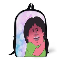Mondxflaur Cartoon Funny Backpacks for School Kids Adults Lightweight Bag 16.9in - £19.17 GBP