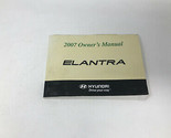 2007 Hyundai Elantra Owners Manual Handbook OEM H02B04007 - $26.98