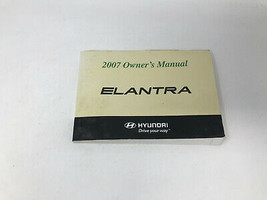 2007 Hyundai Elantra Owners Manual Handbook OEM H02B04007 - £21.26 GBP