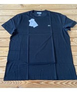 Lacoste NWT $49.50 Men’s Crew Neck T Shirt Size 2XL Black Sf11 - £26.79 GBP