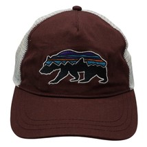 Patagonia Fitz Roy Bear Trucker Hat Snapback Mesh - £12.48 GBP