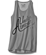 Under armour Mädchen Aloha Wordmark Racerback Tank Top, Stahl/Stealth Gr... - $300.87 MXN