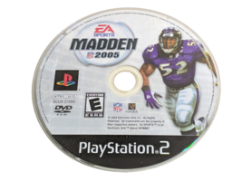 Madden 2005  EA Sports  NFL Football Sony PlayStation 2 PS2 Disc Only  - £6.53 GBP