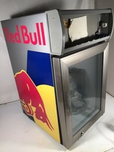 Red Bull Mini Fridge Baby Cooler Man Cave Decor Basement Dorm No Key - £235.35 GBP