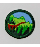 VINTAGE Girl Scout Junior Badge HIKER Green Boarder - £2.72 GBP