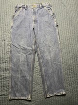 Carhartt Dungaree Fit B237 DST Mens 34x30 Carpenter Work Jeans Pants   P421 - $24.75