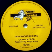 Captain Croc - The Crocodile Song / Disco Crocodile [7" 45 rpm Single] UK Import image 2