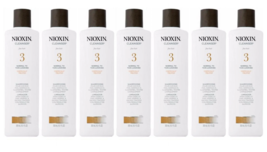 NIOXIN System 3 Cleanser Shampoo 10.1oz (Pack of 7) - £54.84 GBP