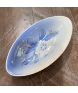 BING &amp; GRONDAHL DENMARK PORCELAIN CHRISTMAS ROSE OVAL TRINKET / NUT DISH - $272.22 MXN