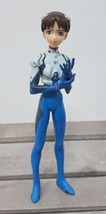 Evangelion Figurine Figure HGIF File 01 Yoshiyuki Sadamoto Shinji Ikari PlugSuit - £19.13 GBP