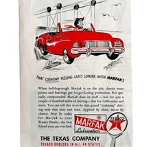 Texaco Gas And Oil 1948 Advertisement Marfak Chassis Lubrication DWHH6 - £31.37 GBP