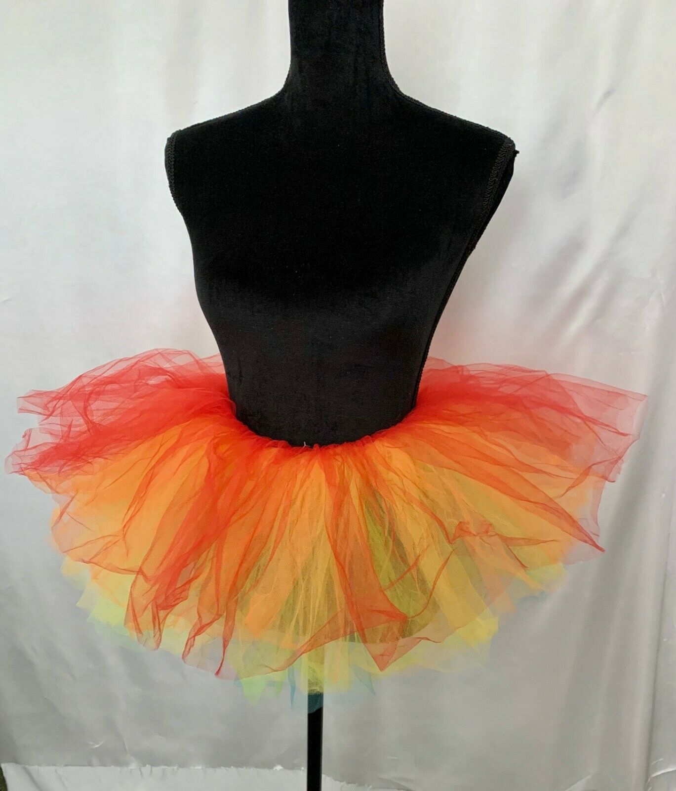 Chifforn Tutu, Child's Small-Medium, Chiffon Netting, Black Elastic Waistband - $14.75