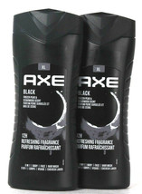 2 Axe XL 13.5 Oz Black Frozen Pear and Cedarwood 3 In 1 Body Face & Hair Wash - $26.99