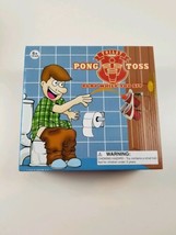 Toilet Pong Toss Game Play While You Sit Factory Sealed Gag Funny Gift - £7.50 GBP