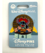 Disney Parks Stitch Pirates Of The Caribbean Annual Passholder Pin LE AP... - $44.66 CAD