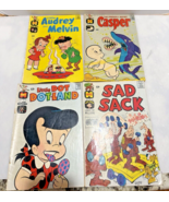 Harvey Comics Book Little Audrey Melvin, Dot, Casper, Sad Sack  4pc lot - €12,19 EUR
