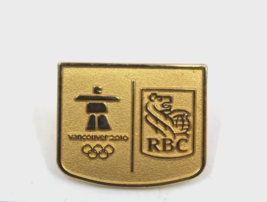 2010 Vancouver Winter Olympics BC Canada RBC Royal Bank Sponsor Collectible Pin - £9.86 GBP