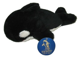 Sea World&#39;s Shamu Whale Plush Toy 10&quot; Collectible from 1989 with tags - £11.02 GBP