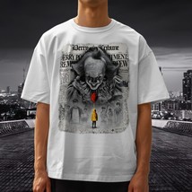 Scary Horror Clown T-Shirt | Creepy Movie Graphic Tee | Halloween Costum... - $18.80+