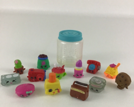 Shopkins Chef Club Storage Container Cookie Jar Mini Figures Lot Moose Toys - $14.80