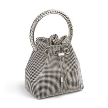  s s Bucket Bag Women Handbags Bling Rhinestones Evening Bags for Women s Sling  - £78.80 GBP