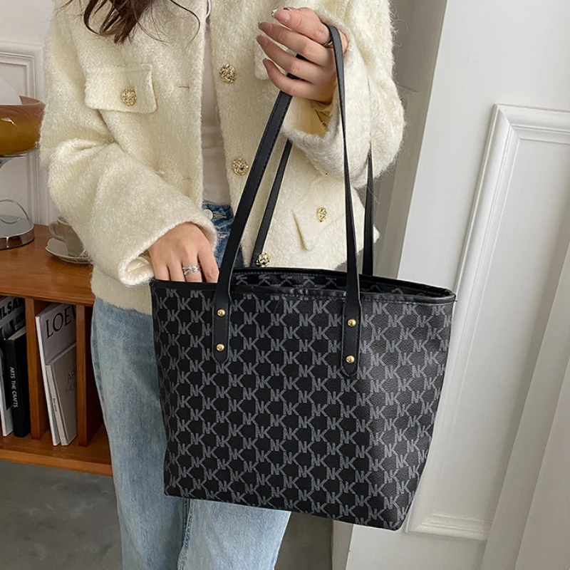 Fashion Women Tote Bags 2022 Autumn Winter New Fashion Korean Soft Leather Large - $66.95