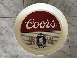 Vintage COORS SERVING TRAY Brookpark Plastic Brewerania Advertising 13W - $14.71