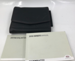 2018 Kia Sorento Owners Manual Handbook Set with Case OEM A03B20040 - $44.99