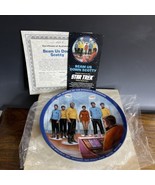 Beam Us Down Scotty Collector Plate Star Trek 1983 - $25.15