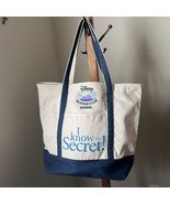 Disney Vacation Club DVC Exclusive &quot;I Know the Secret&quot; Large Tote Bag Ca... - $29.69