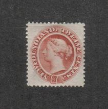 Newfoundland -  NF# 28 Mint HR  -  12 cent Pale Red Brown  issue   - £20.78 GBP