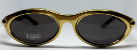 New Vintage Gianfranco Ferré GFF 331S Gold / Black Cat Eye 1990 Italy Su... - $256.71