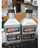 2 Qts,  Amsoil  5W-20 100% Synthetic Motor Oil    262 - $34.99