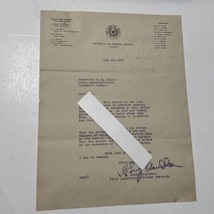 Offices of Attorney General Letter 1930 H Grady Chandler 1930 Austin Tx - £28.03 GBP